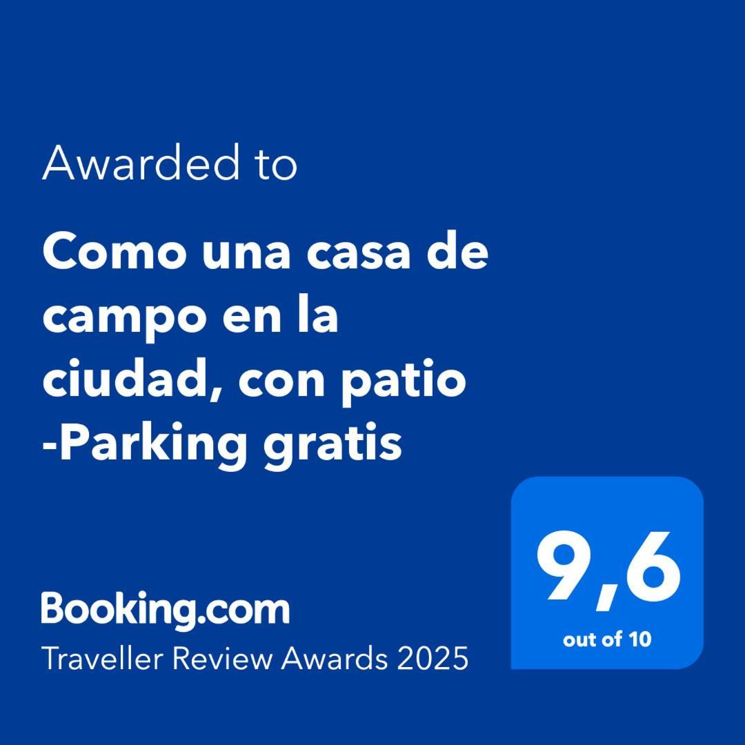 Como Una Casa De Campo En La Ciudad, Con Patio -Parking Gratis Gijón Exterior foto